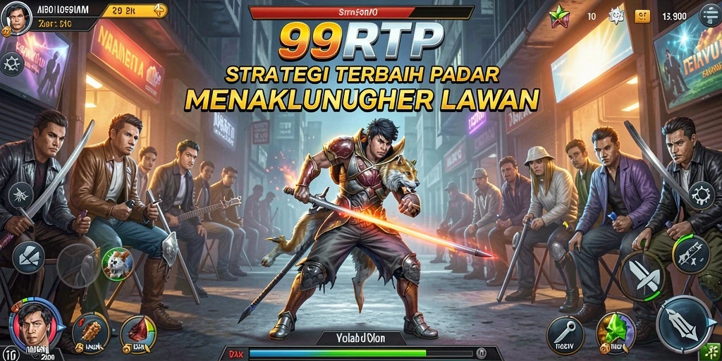 Tampilan gameplay mendebarkan dengan berbagai strategi yang bisa diterapkan.