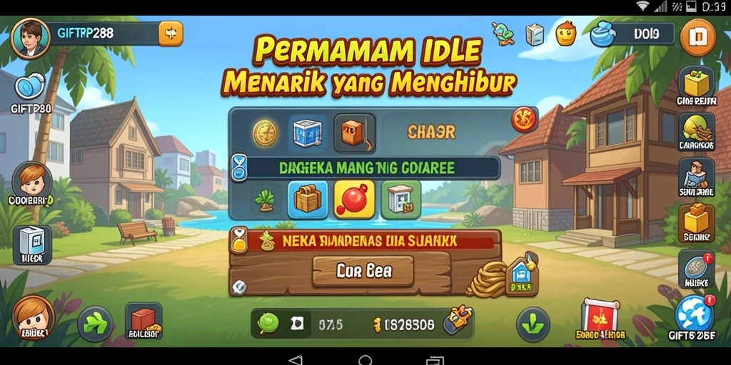 Gameplay GIFTRP288 dengan strategi dan kemajuan yang menarik.