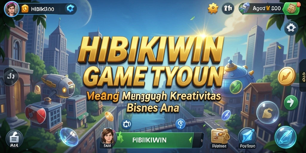 Tampilan menarik dari gameplay HIBIKIWIN yang penuh strategi.