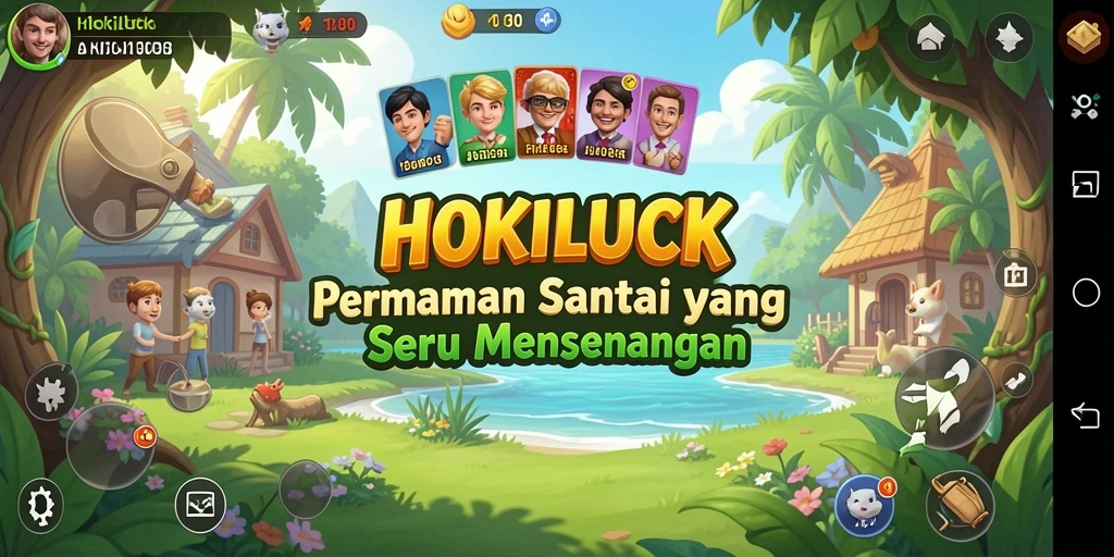 Tangkapan layar HOKILUCK menunjukkan aksi seru saat bermain game Casual.