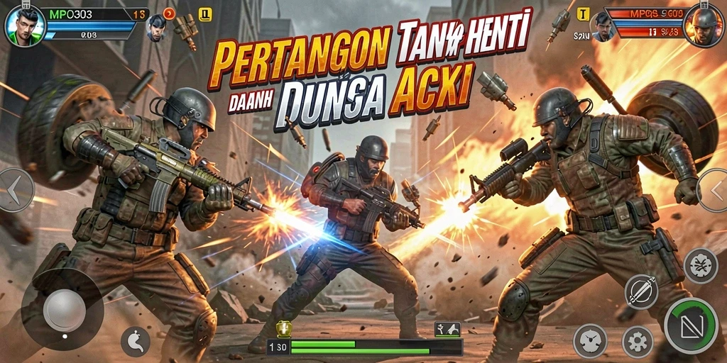 Tampilan gameplay mendebarkan dari MPO303 yang penuh aksi.