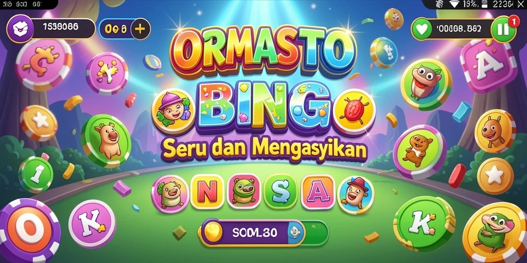 Tampilan gameplay menarik dari ORMASTOTO Bingo.