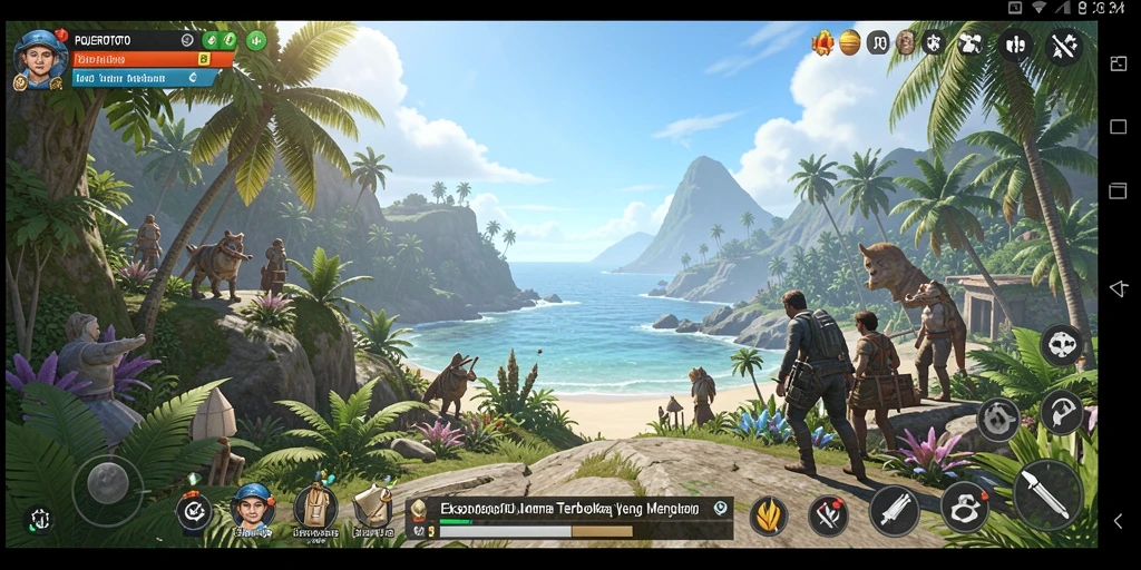 Tampilan gameplay seru di dunia terbuka POJEROTOTO.