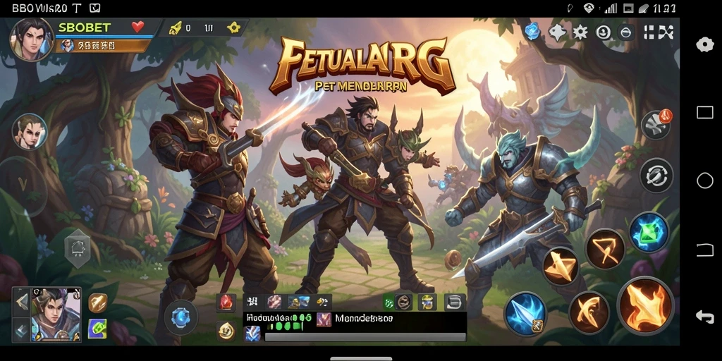 Tampilan gameplay RPG yang menarik dan dinamis.