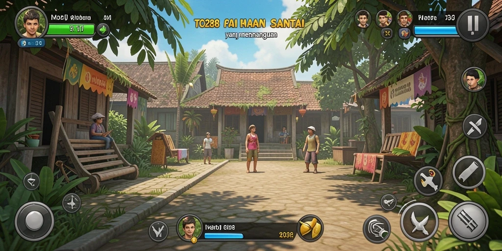 Screenshot utama TO288 menampilkan gameplay yang sederhana dan menarik.