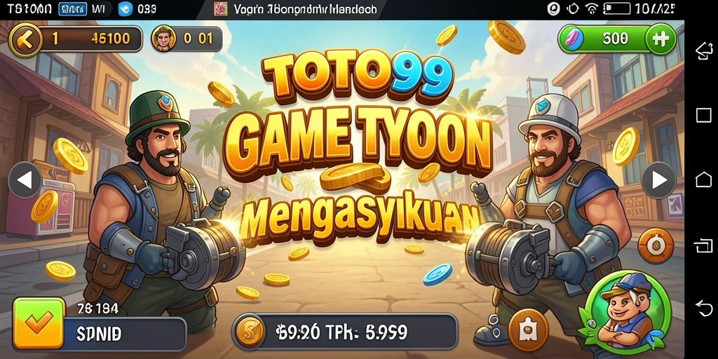 Tampilan gameplay TOTO99 yang menyenangkan dan penuh strategi.